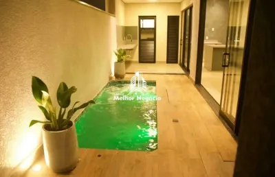 Casa à venda no condomínio terras da estância – jardim são bento, paulínia/sp