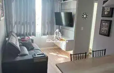 Apartamento com 02 dormitórios à venda no bairro jardim maria luíza no condomínio portal dálias do campo em sumaré/sp.