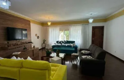 Casa com 04 dormitórios (01 suíte) à venda no bairro jardim chapadão, campinas-sp