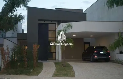 Casa à venda no condomínio terras da estância – jardim são bento, paulínia/sp