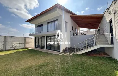 Linda casa no bairro campestre 232,70m² de construção, à venda, 2 dormitórios (quartos), 4 banheiros - piracicaba, sp