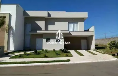 Casa à venda, 3 suítes - condomínio golden park residence, hortolândia/sp