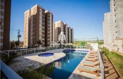 Apartamento à venda: 02 dormitórios - condomínio portal dos cristais, jardim das colinas, hortolãndia sp