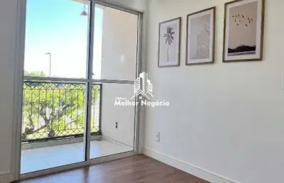 Apartamento à venda com 2 dormitórios e 1 banheiro no condomínio reserva da mata em campinas.
