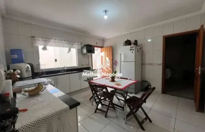 Casa com 02 quartos (01 suíte) à venda no bairro parque conceição, piracicaba - sp