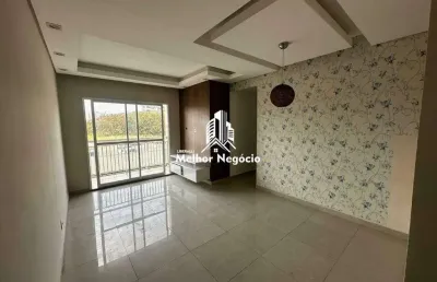 Apartamento à venda com 3 quartos (1 suíte), no residencial premiere no morumbi em paulínia/sp.