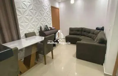 Apartamento à venda com 02 quartos no condomínio piazza verona em piracicaba, sp