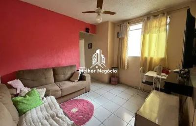 Apartamento à venda com 02 quartos no condomínio bertioga em hortolândia, sp