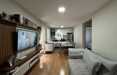 Apartamento à venda com 02 quartos condomínio roma residencial clube em campinas- sp