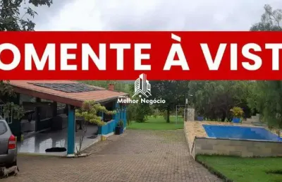 (não aceita financiamento)chácara com 02 quartos (01 suíte) à venda no bairro colinas de sta isabel , piracicaba - sp