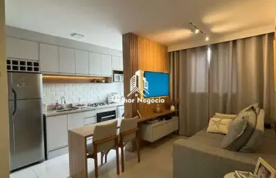 Apartamento à venda com 2 quartos, 1 banheiros - jardim flamboyant - residencial for life park premium - paulínia sp