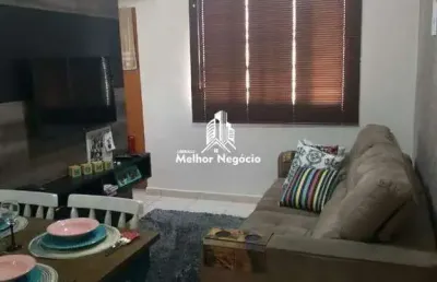 Apartamento à venda com 2 quartos 1 banheiro - condomínio recanto do jupiá - jardim parque jupiá em piracicaba sp