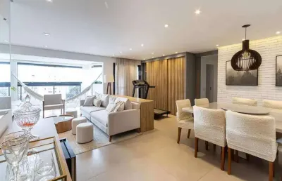 Oportunidade, apto mobiliado com 3 quartos sendo 2 suítes 116m²