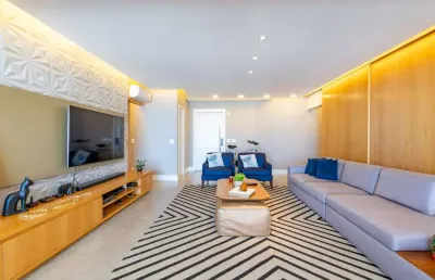 Apartamento tipo para venda em vila mascote com 3 quartos, sendo 3 suítes, 165m²
