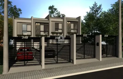Casa com 2 quartos à venda no badenfurt, blumenau , 93 m2 por r$ 428.000