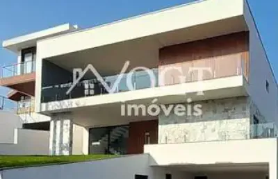 Casa alto padrão 340 m² – 4 suítes com vista panorâmica no condomínio horizon – estância velha/rs