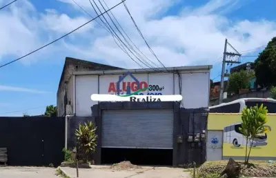 Ponto comercial para alugar na avenida joaquim de oliveira, boa vista, são gonçalo, 300 m2 por r$ 2.500