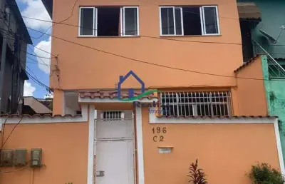 Casa com 2 quartos para alugar na rua juiz de fora, trindade, são gonçalo, 60 m2 por r$ 1.100