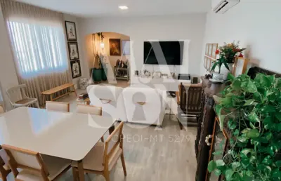 Vende-se apartamento de 153 no bairro goiabeiras - edifício cidade de cuiabá - 3 quartos sendo 1 suíte - 2 vagas gaveta - sol da manhã - valor de venda: r$ 650.000,00