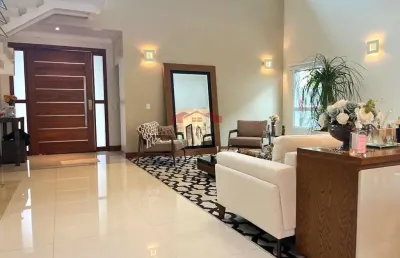 Casa para venda em campinas, loteamento mont blanc residence, 4 dormitórios, 4 suítes, 6 banheiros, 4 vagas