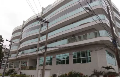 Cobertura duplex para locação anual - braga, cabo frio - 200m², 4 vagas
