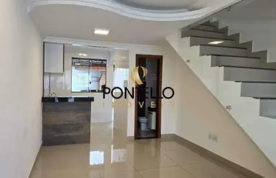 Casa à venda, 2 quartos, 1 vaga, santa branca - belo horizonte/mg