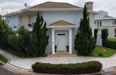 Casa com 4 dormitórios à venda, 440 m² por r$ 3.489.500,00 - residencial villa lobos - paulínia/sp