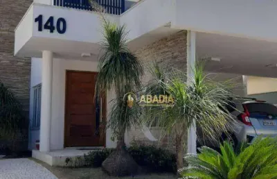 Casa com 4 dormitórios à venda, 400 m² por r$ 3.200.000,00 - residencial villa lobos - paulínia/sp