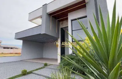 Casa com 3 dormitórios à venda, 175 m² por r$ 1.395.000,00 - residencial royal garden - paulínia/sp