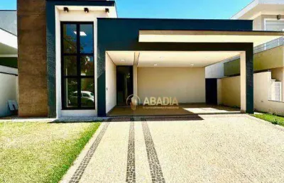Casa com 3 dormitórios à venda, 205 m² por r$ 1.749.500,00 - condomínio residencial terras do cancioneiro - paulínia/sp