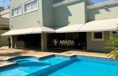 Casa com 5 dormitórios à venda, 470 m² por r$ 2.989.500,00 - condomínio metropolitan park - paulínia/sp