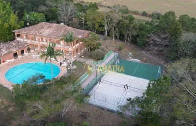 Fazenda com 10 dormitórios à venda, 157000 m² por r$ 12.000.000,00 - biriça do valado - bragança paulista/sp
