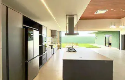Casa com 4 dormitórios à venda, 424 m² por r$ 4.749.500,00 - residencial haras patente - jaguariúna/sp