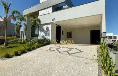 Casa com 3 dormitórios à venda, 208 m² por r$ 1.999.500,00 - santorini residencial club - paulínia/sp