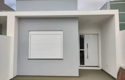 Casa pronta para morar no amarilis 2 quartos e com lareira nunca habitada