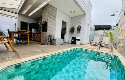 Linda casa com piscina no condomínio ideal life, são josé do rio preto-3340