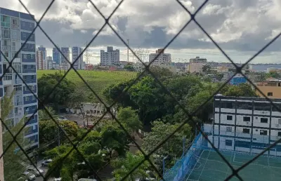 Apartamento de 74m2 com 3/4, armários em rua chorrochó, pernambués -salvador/ba