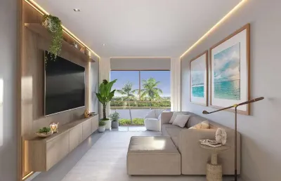 Arti guarajuba - apartamento com elevador em guarajuba