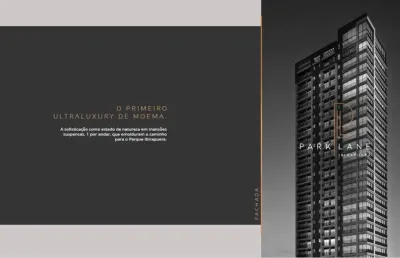 Oportunidade !!!! more com muito luxo e sofisticação!!!! o park lane ibirapuera é um residencial de alto padrão situado em um dos bairros mais nobres de são paulo — moema, ao lado do parque ibirapuera