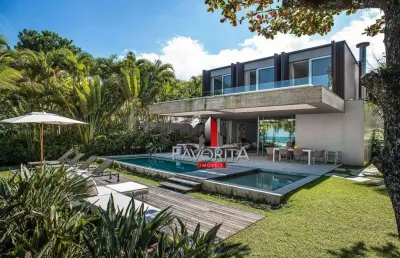 Casa com 6 dormitórios à venda, 675 m² por r$ 25.990.000 - baleia - são sebastião/sp