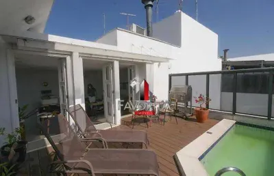 Condomínio panamericano - free space, cobertura com 2 dormitórios à venda, 169 m² por r$ 1.968.000 - pinheiros - são paulo/sp