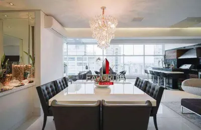 Condomínio campo belíssimo,, cobertura com 4 dormitórios à venda, 366 m² por r$ 6.100.000 - campo belo - são paulo/sp
