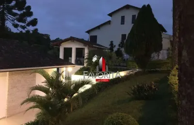 Casa com 3 dormitórios à venda, 450 m² por r$ 1.790.000 - miolo da granja - cotia/sp