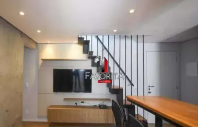 Apartamento duplex com 2 dormitórios, 89 m² - venda por r$ 545.000,00 ou aluguel por r$ 3.900,00/mês - jardim parque morumbi - são paulo/sp