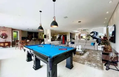 Gênesis ii - casa com 7 dormitórios, 800 m² - venda por r$ 12.000.000 ou aluguel por r$ 62.000/mês - alphaville - santana de parnaíba/sp