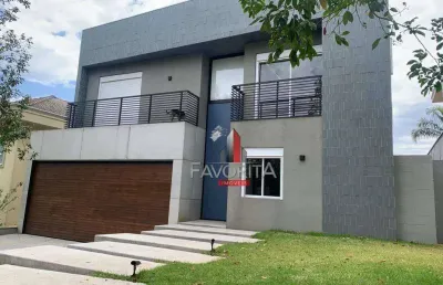 Gêneses ii - casa com 5 dormitórios, 450 m² - venda por r$ 4.500.000 ou aluguel por r$ 36.000/mês - gênesis 2 - santana de parnaíba/sp