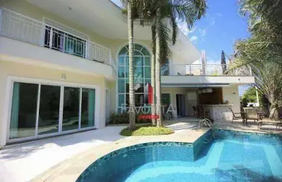 Casa com 4 dormitórios, 530 m² - venda por r$ 4.200.000 ou aluguel por r$ 16.525/mês - são paulo ii - cotia/sp