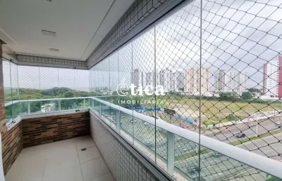 Apartamento na ponta d'areia com 217m², 03 suítes e 03 vagas de garagem.