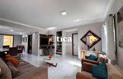 Casa duplex em condomínio no quintas calhau com 250 m², 3 quartos sendo 1 suíte