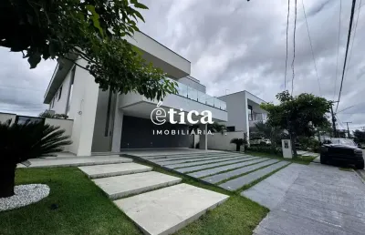 Casa no alphaville, com 5 suites, 4 vagas de garagem